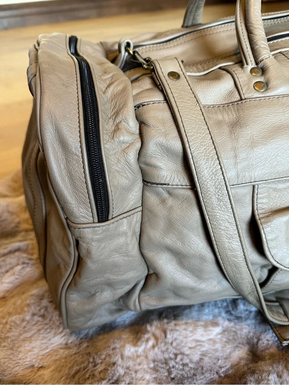 Source Unknown vintage taupe